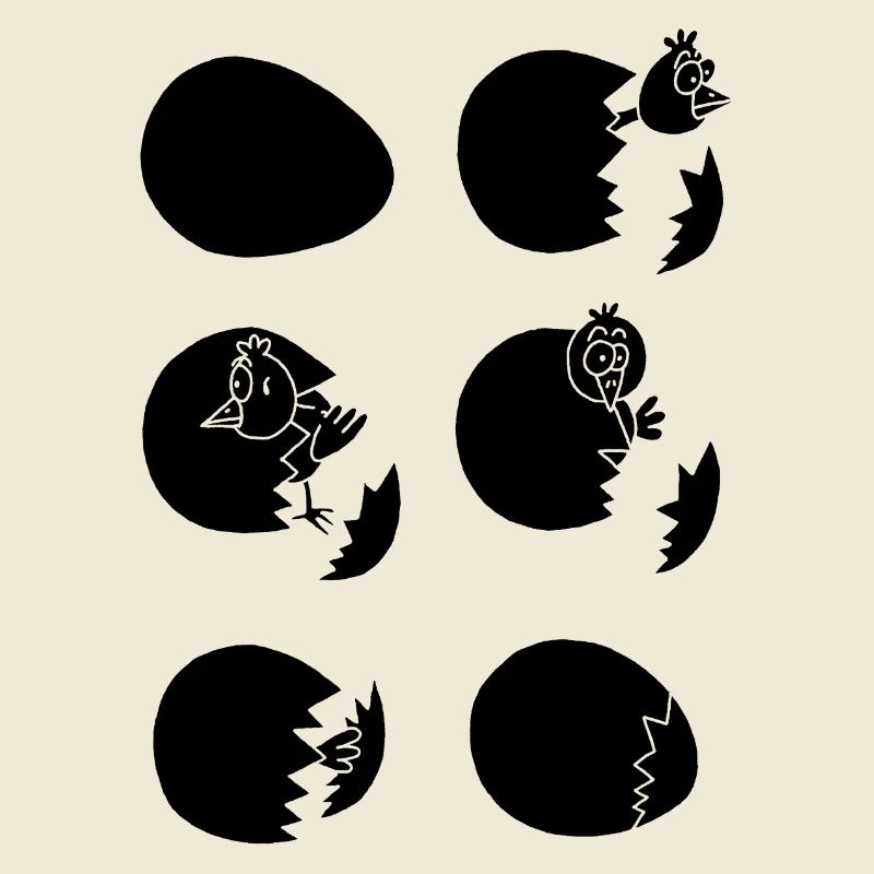 Die Welt entdecken oder nicht (schwarz)