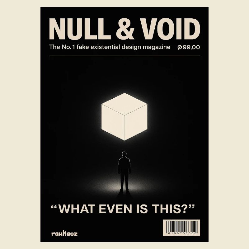 Existence Cube Zero Emptiness What Is It Anyway