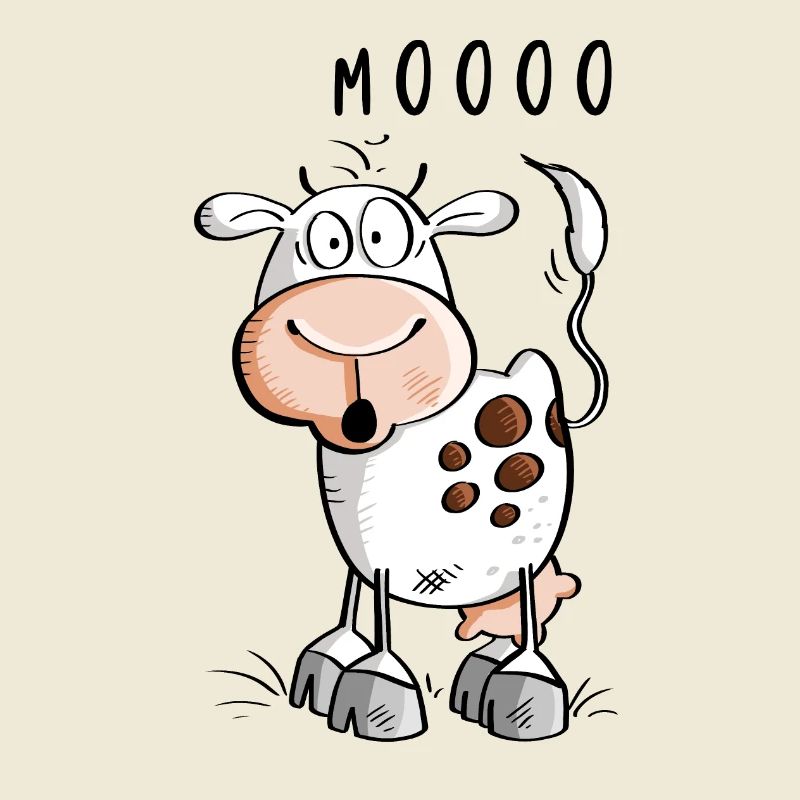 Mooo Kuh Comic - Kühe