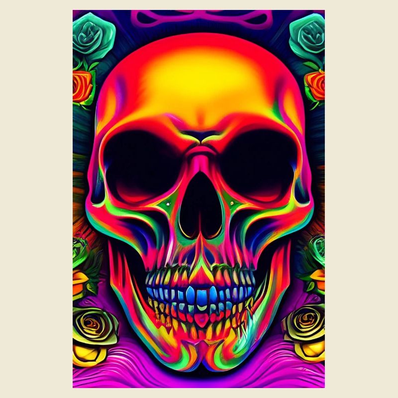 Abstract Skull