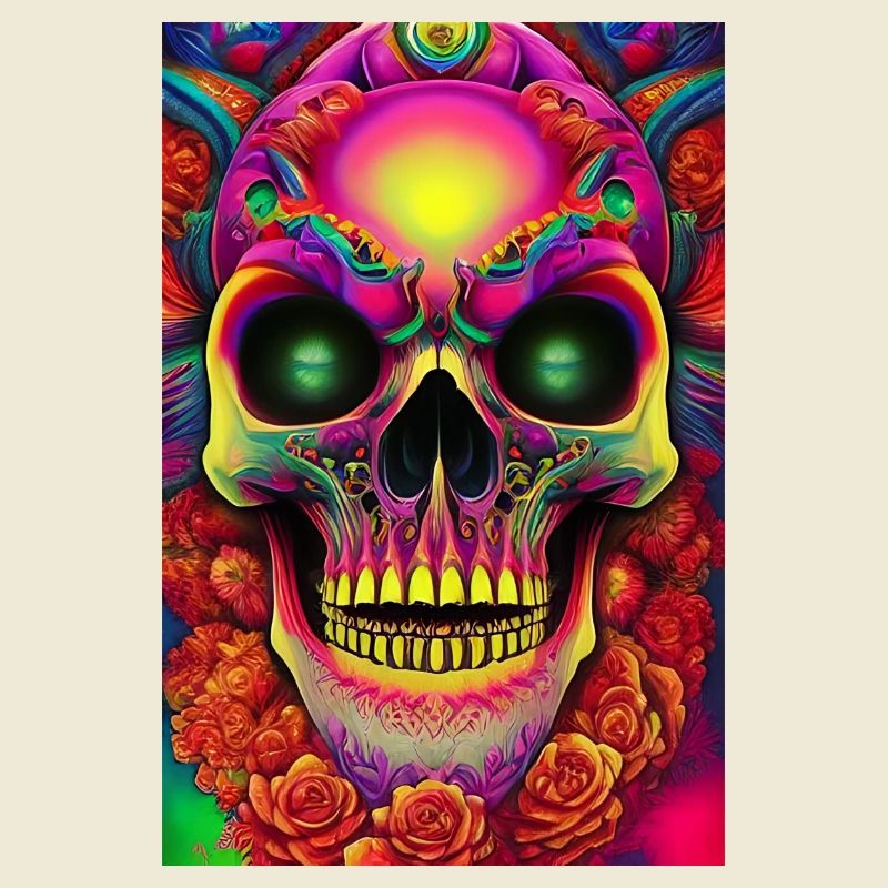 Abstract Skull