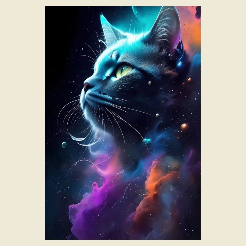 Visage de chat