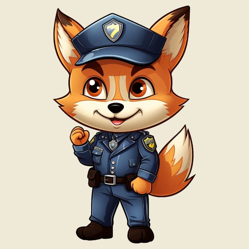 Fuchs Polizei