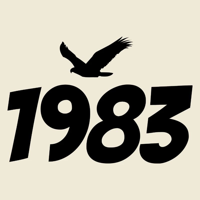 Graphisme Eagle vintage 1983