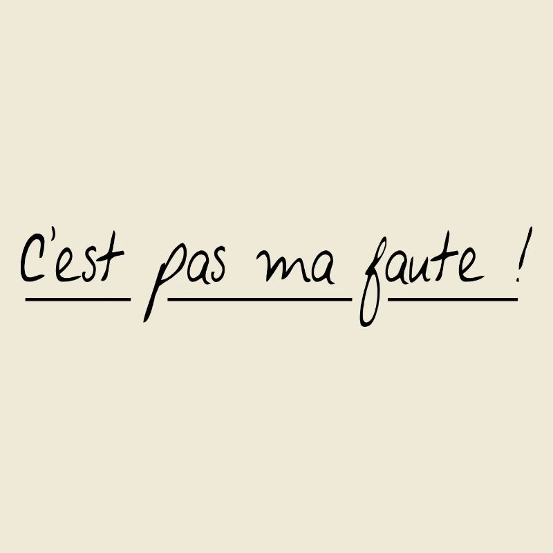 C'est pas ma faute