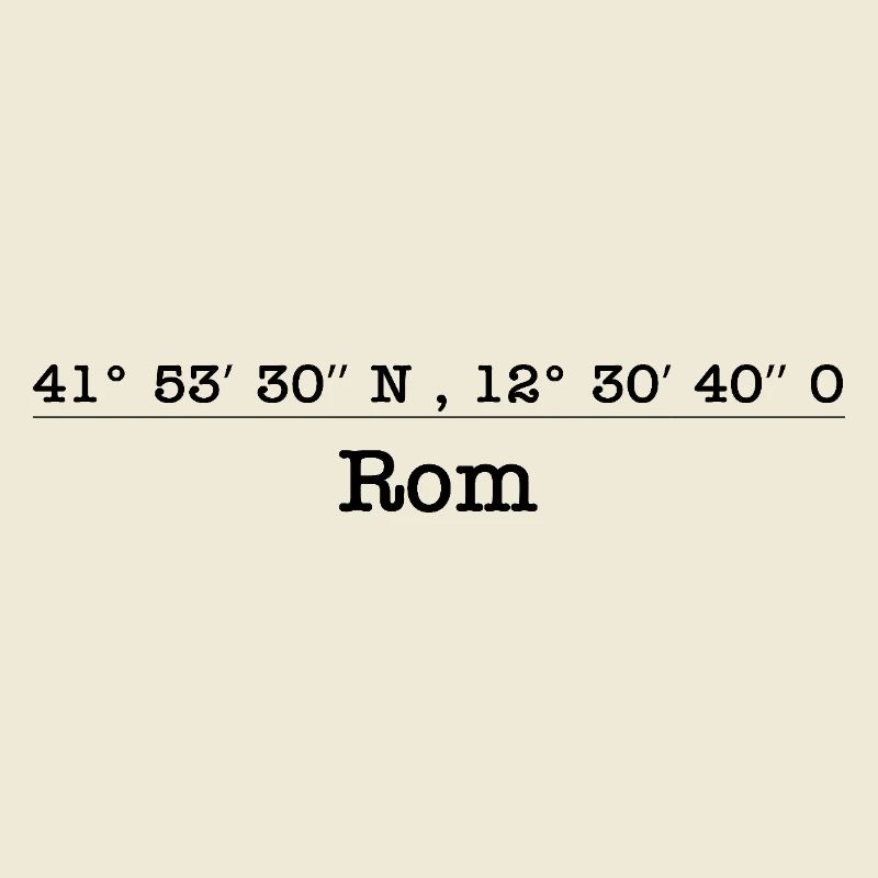 Coordinates Rome