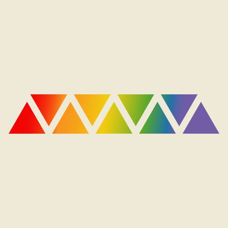 Triangle arc-en-ciel