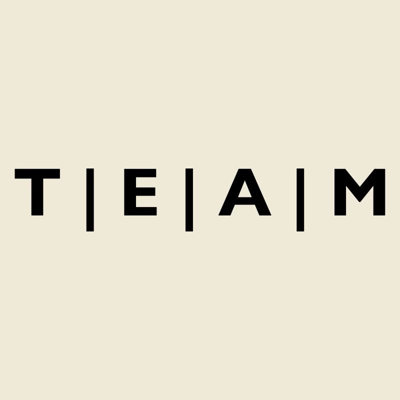TEAM with stripes