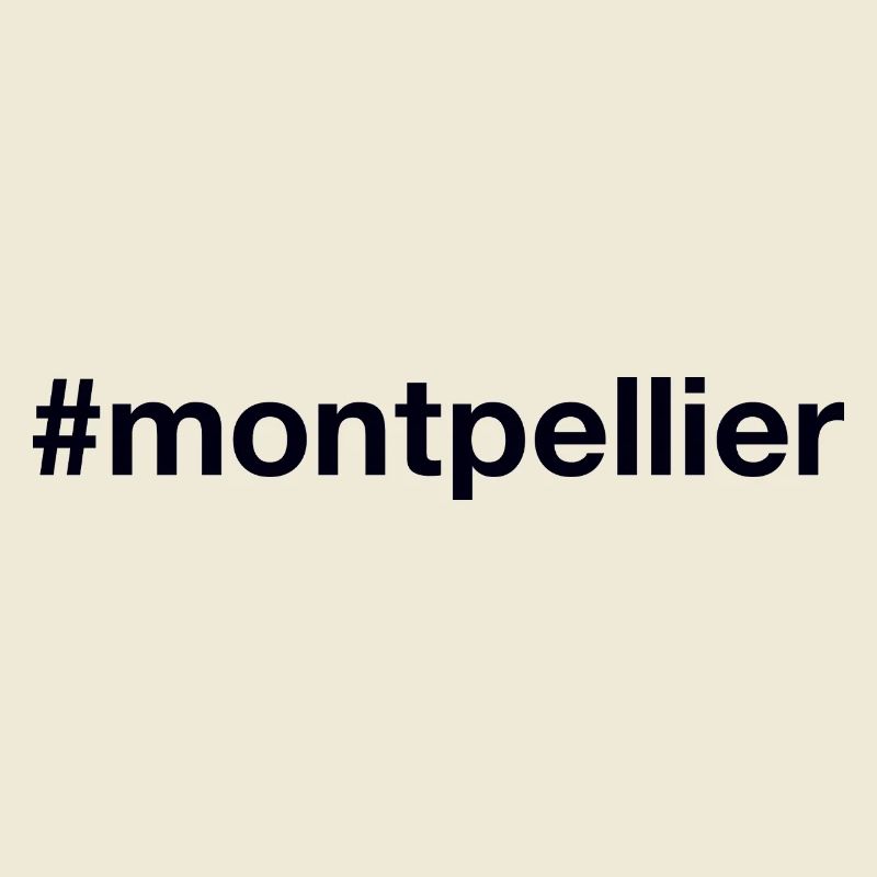 MONTPELLIER Hashtag