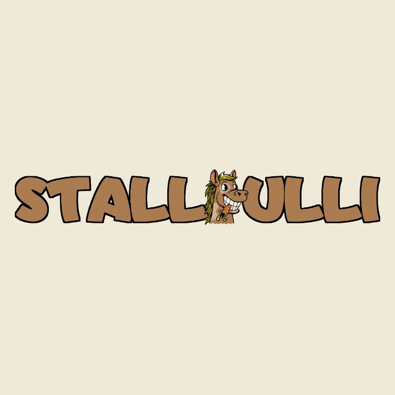 Stallpulli - Stall - Pferd Pferde Reiter Reiterin