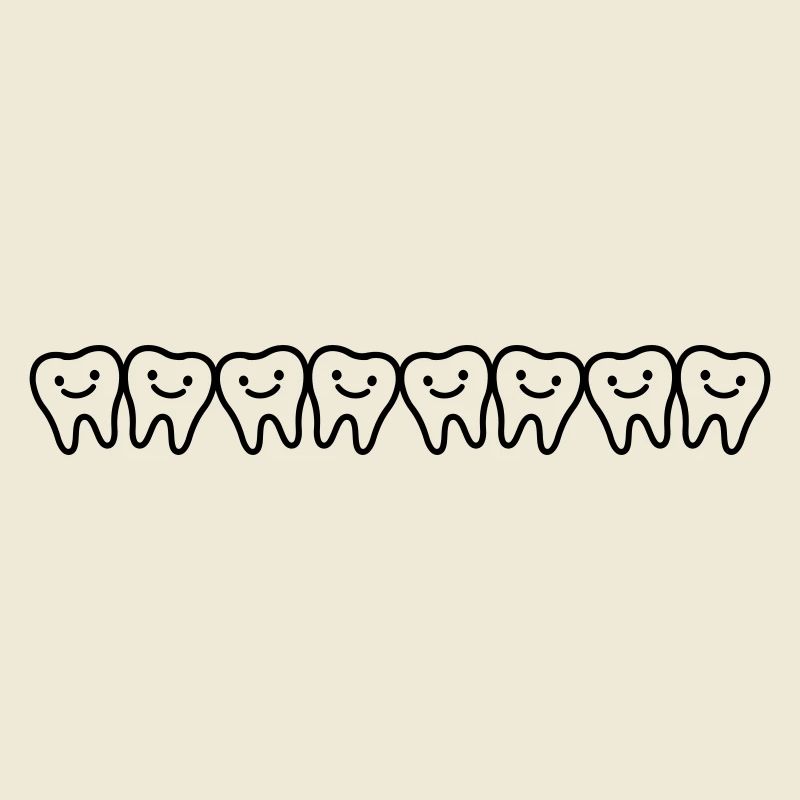 Dents sourient Dent