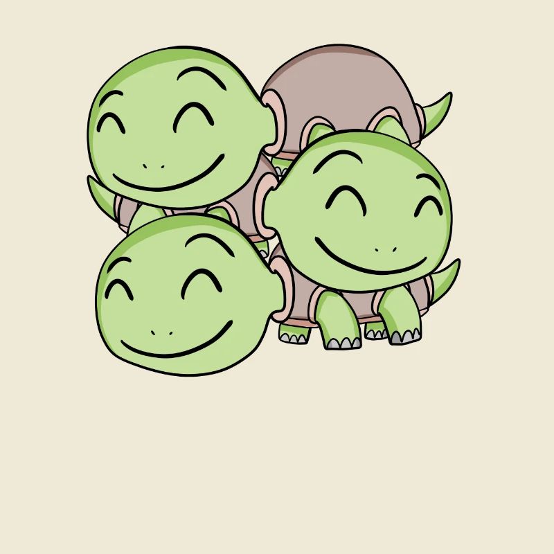 Cute turtles - turtle