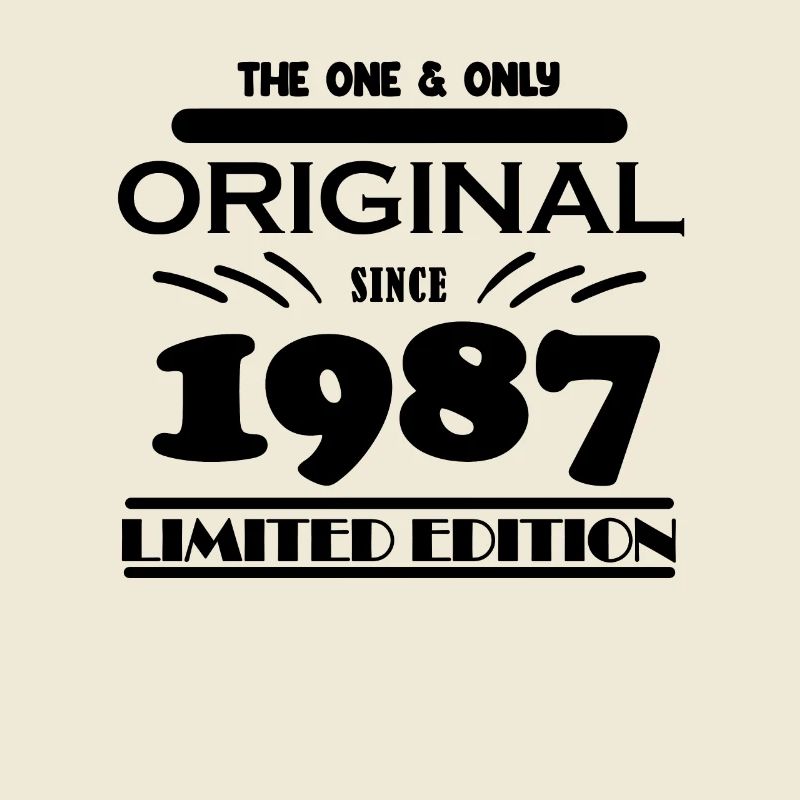 1987 - Année de construction 1987 - Né en 1987