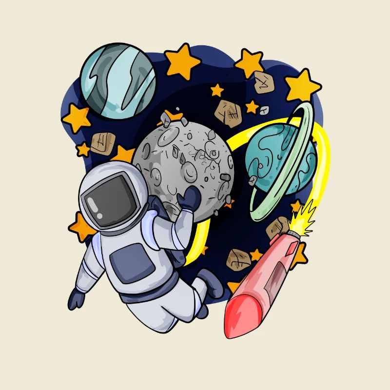 Astronaute dans l’espace