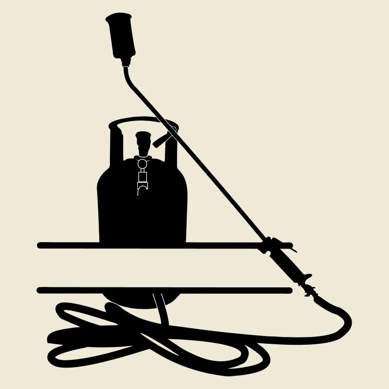 Dachdeckerfirma Monogramm transparent