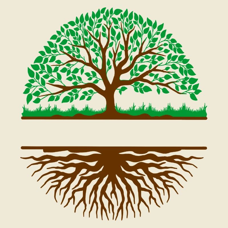 Tree with roots banner 3