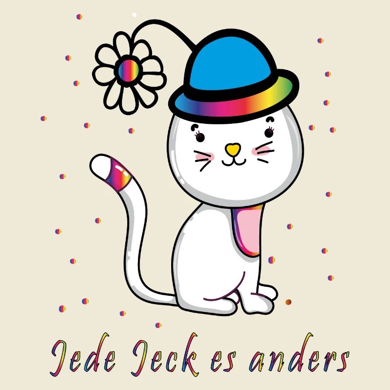 chaque jeck c’est différent confettis de carnaval