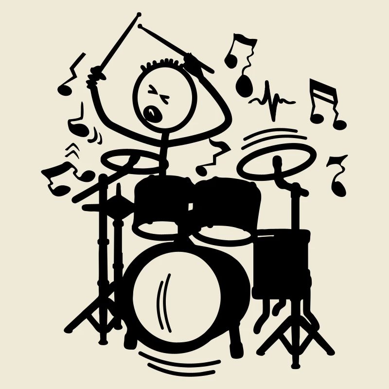 Wild Drummer Transparent