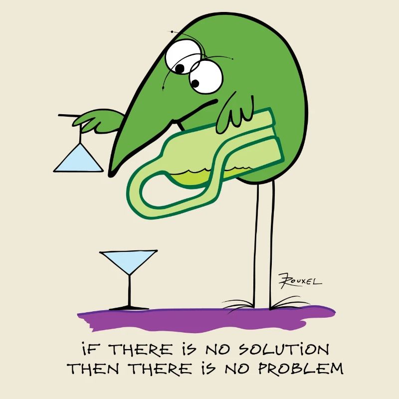 S’il n’y a pas de solution... (version anglaise)