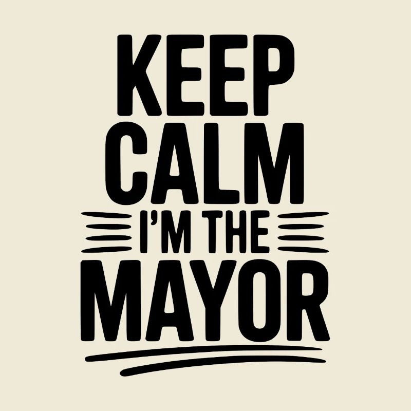 Keep Calm I’m The Mayor