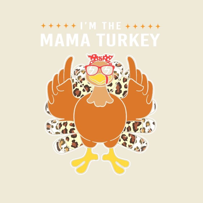 Thanksgiving Mama Mutter Oma Großmutter