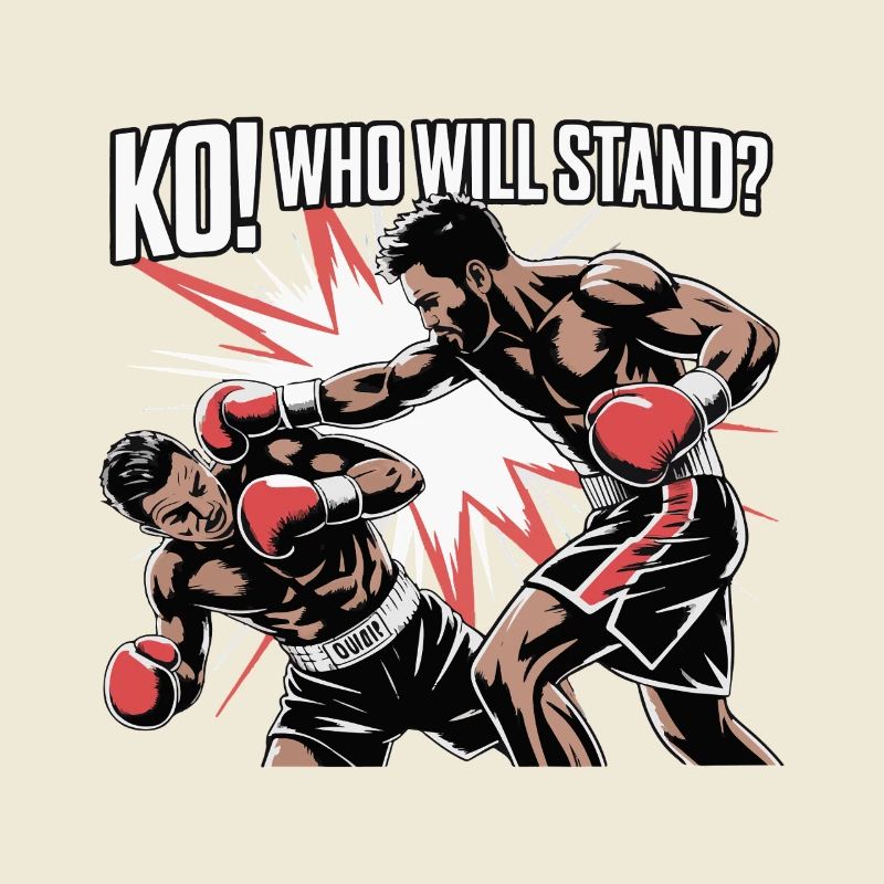 Explosion graphique de boxe par KO Showdown