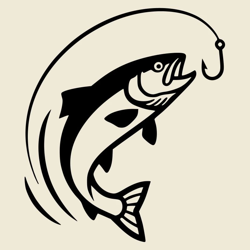 Jumping Fish Hook Bite Action