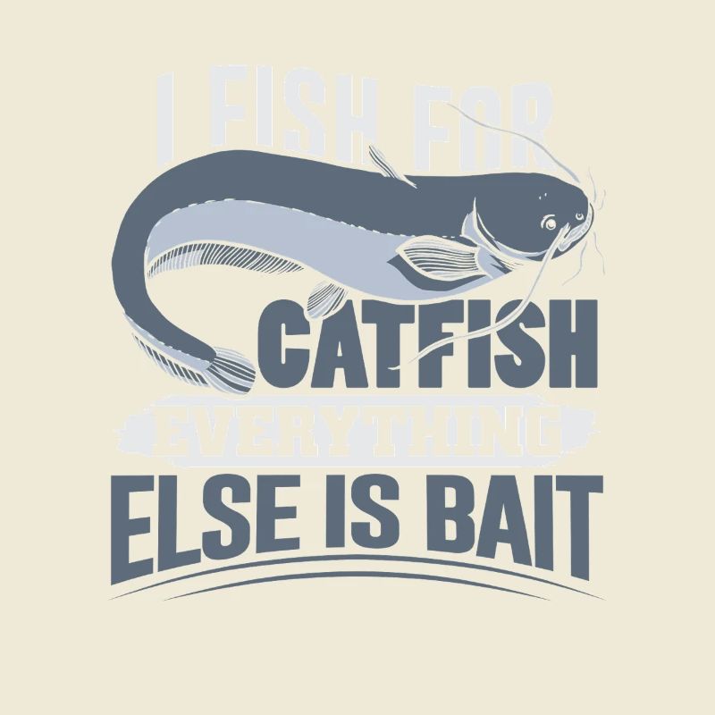 Poisson-chat pêcheur poisson-chat pêchent le poisson-chat