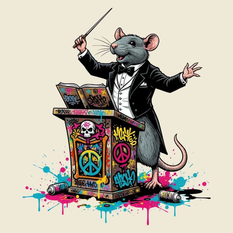 Dirigent | Graffiti-Ratten-DJ Gala