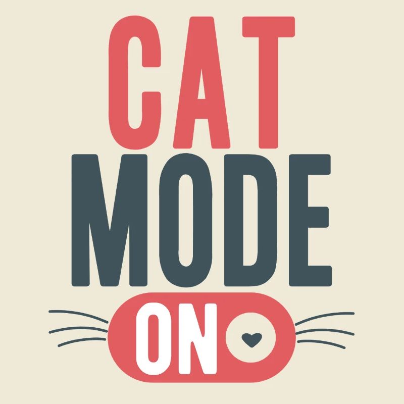 Cat Mode On Whisker Switch Typography