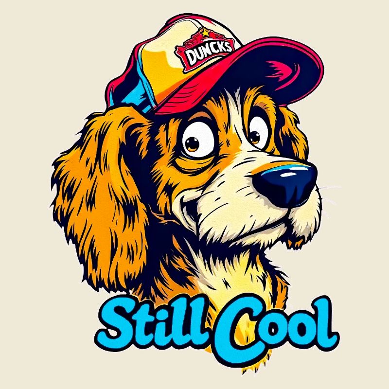 Maskottchen Still Cool Dog
