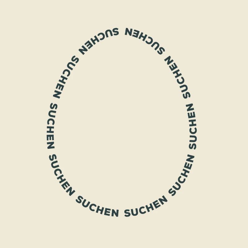 Happy Easter - Easter Egg Search - Typography