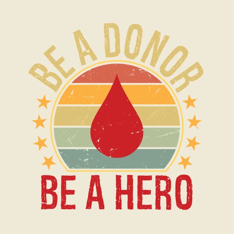 Sei ein Spender Sei ein Held