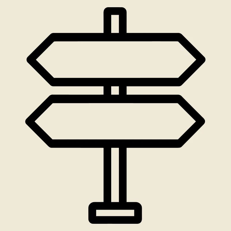 panneau directionnel