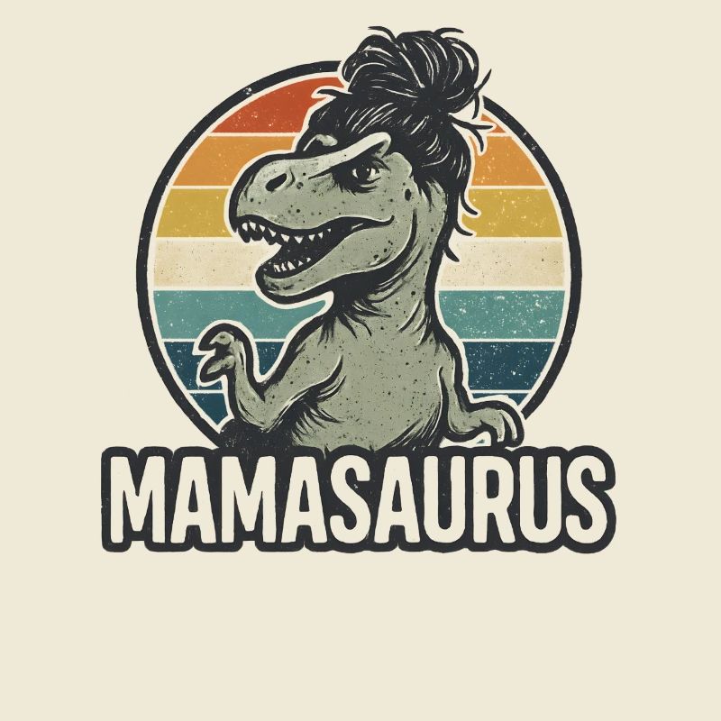 Mamasaurus Mama Mutter Geschenkidee Humor Lustig