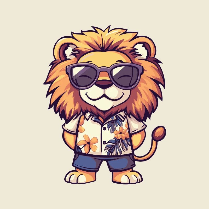 Lion Comic Vacation