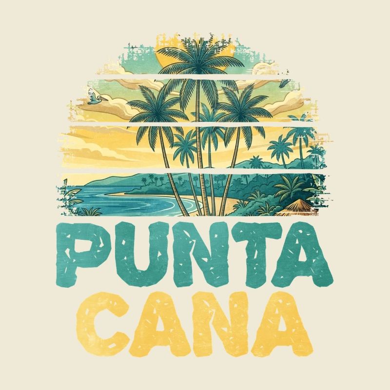 Punta Cana Tropical Beach Artwork