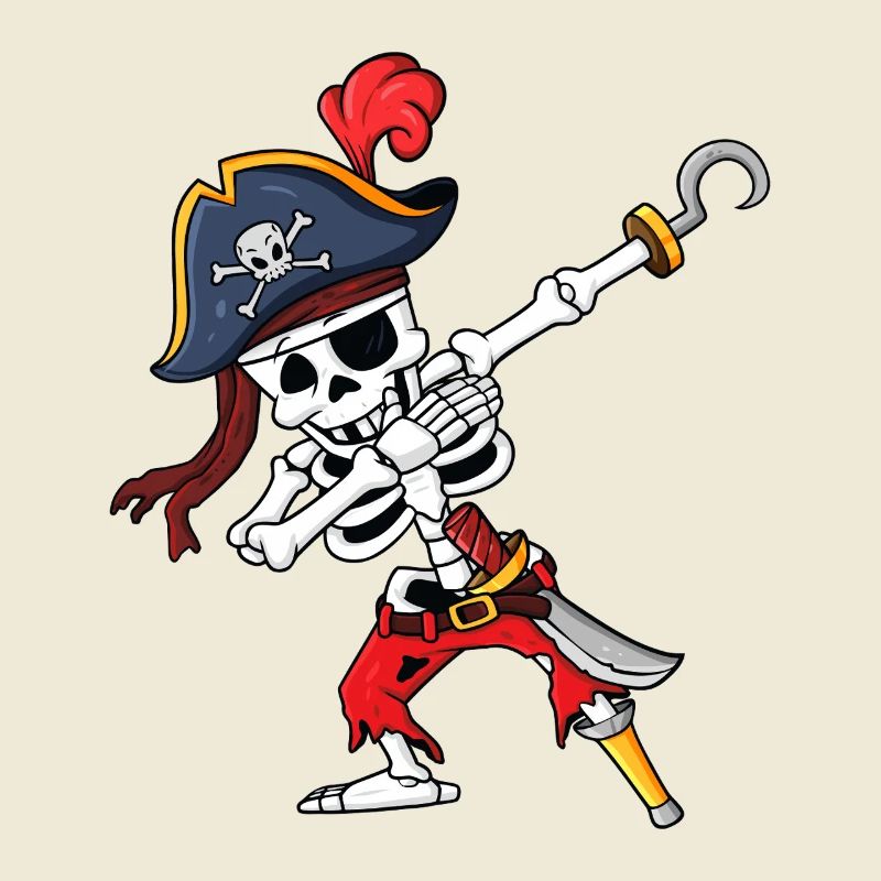 Pirate Skeleton Hook Strike
