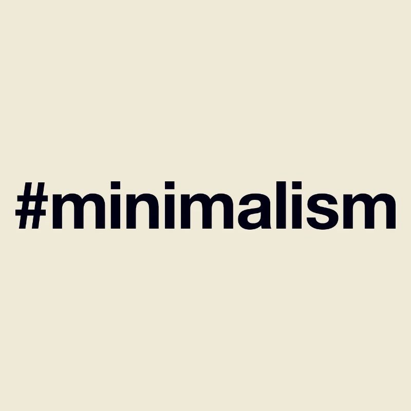 MINIMALISME Minimalisme