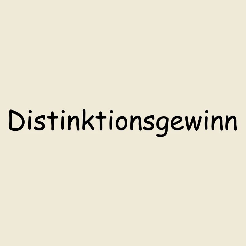 Distinktionsgewinn