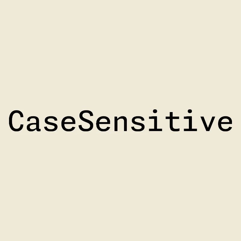 CaseSensitive Developer Humor