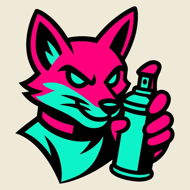 Graffiti Fox