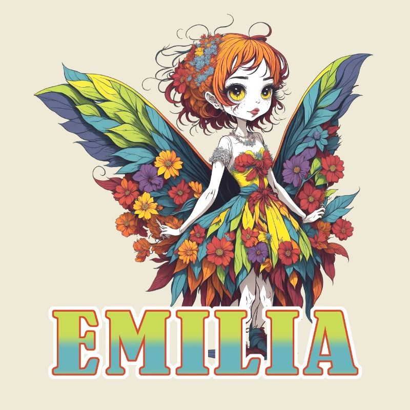 Emilia - Mädchenname - Fee 