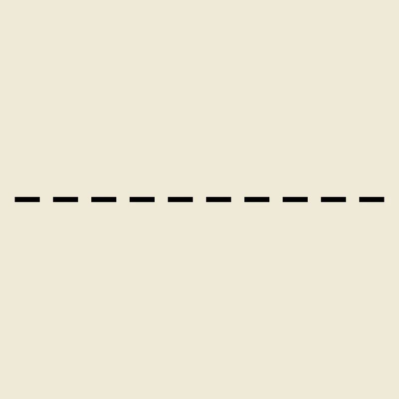 Line dashed symbol stroke