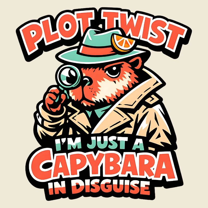 Plot Twist Capybara Detective
