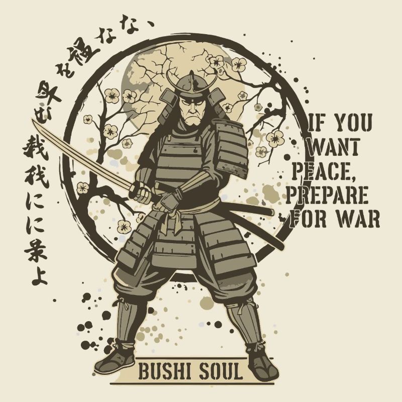 Bushi Soul Samurai in Blossoms