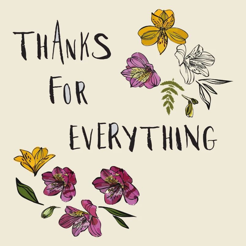 Thanks for everything