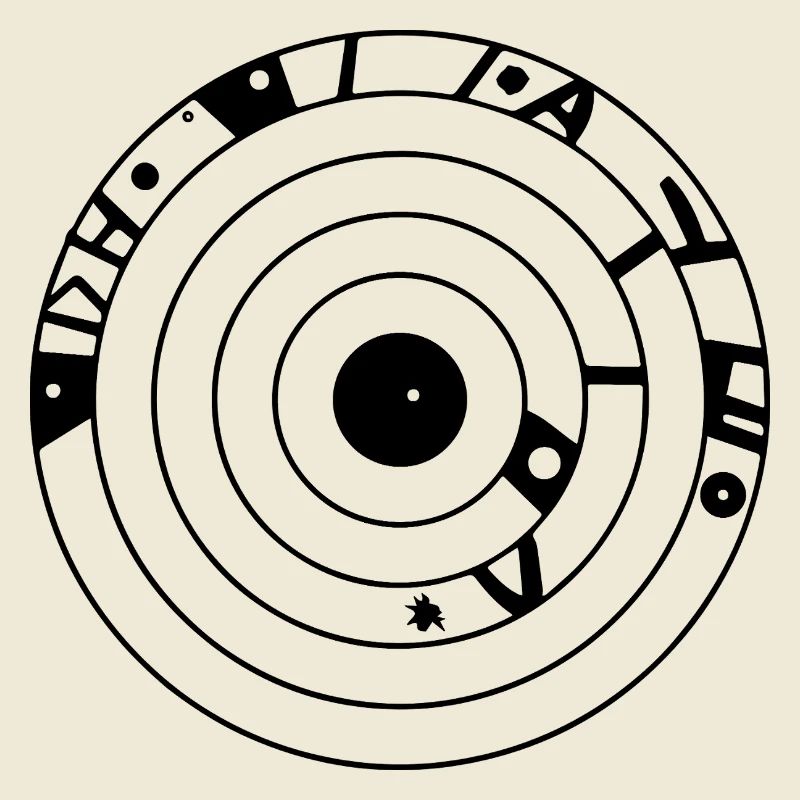 Crop circle de chiffrement cosmique