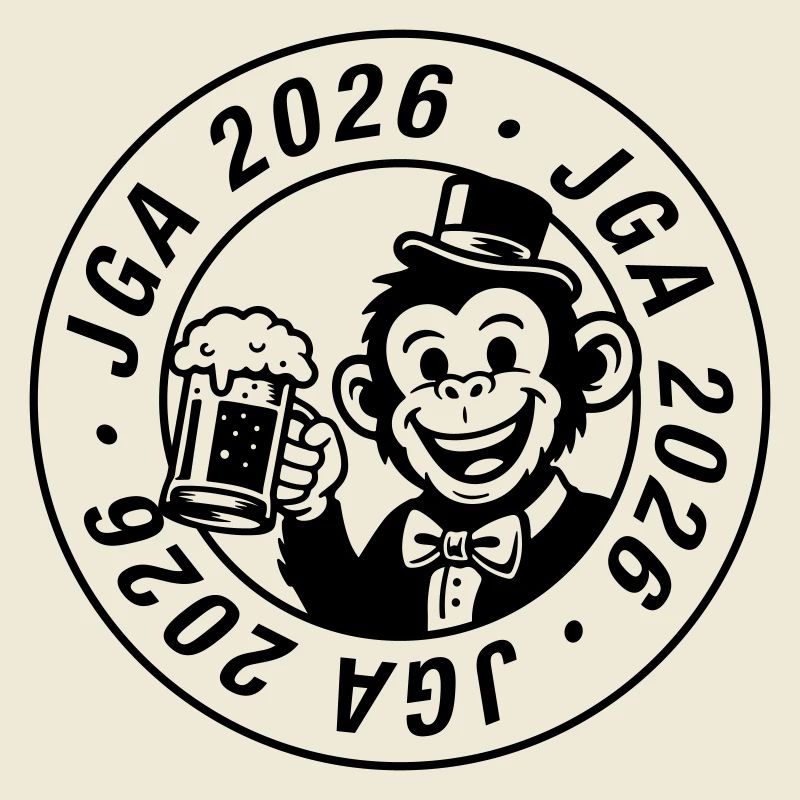 Junggesellenabschied 2026 Jga Affe