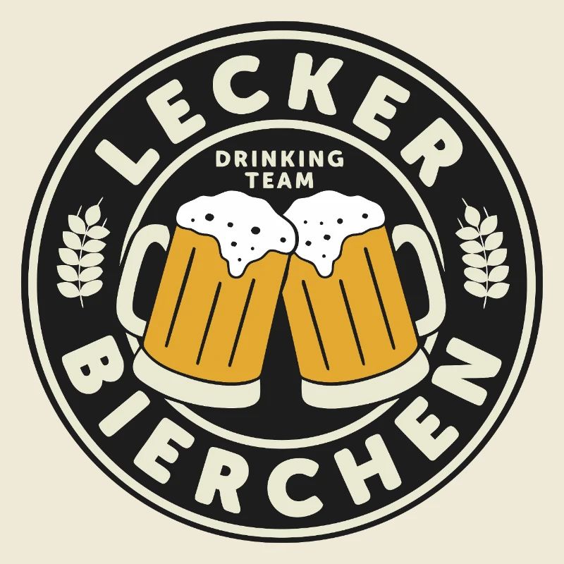 Lecker Bierchen trinken shirt JGA